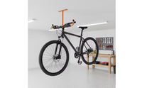T-Shaped Storage Hook Bracket Scratch-Resistant Wall Hook with Foam Padding Hanging Rack Black Non-Slip for Shed