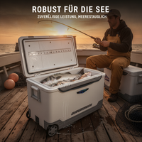 Hengguan 68L Large Capacity Fishing Cooler Box for Sea Fishing and Boat Fishing
