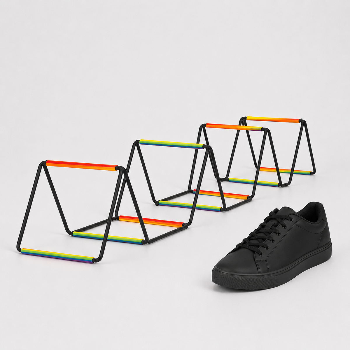 Colorful Agility Ladder for Kids, Multi-Functional Speed Training Equipment, Fol