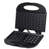 Breakfast Maker with Donut, Sandwich, and Waffle Plates, EU Plug