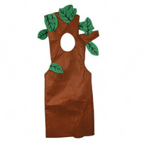 Tree Costume Lightweight Brown Tree Outfit Cutout Arms Wood Trunk Costume