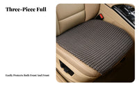 3 Pieces 3-Piece Car Seat Mat Set Non-Slip operater Seat pad Easy to Install