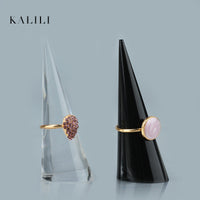 Acrylic Cone Ring Display Stand Jewelry Holder