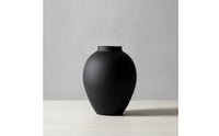 Minimalist Decorative Vase Matte Iron Vase Modern Smooth for Home Decor