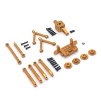 RC Car Parts Kit Anodized Steering Link Rods High Strength Hardware for Hobbyists