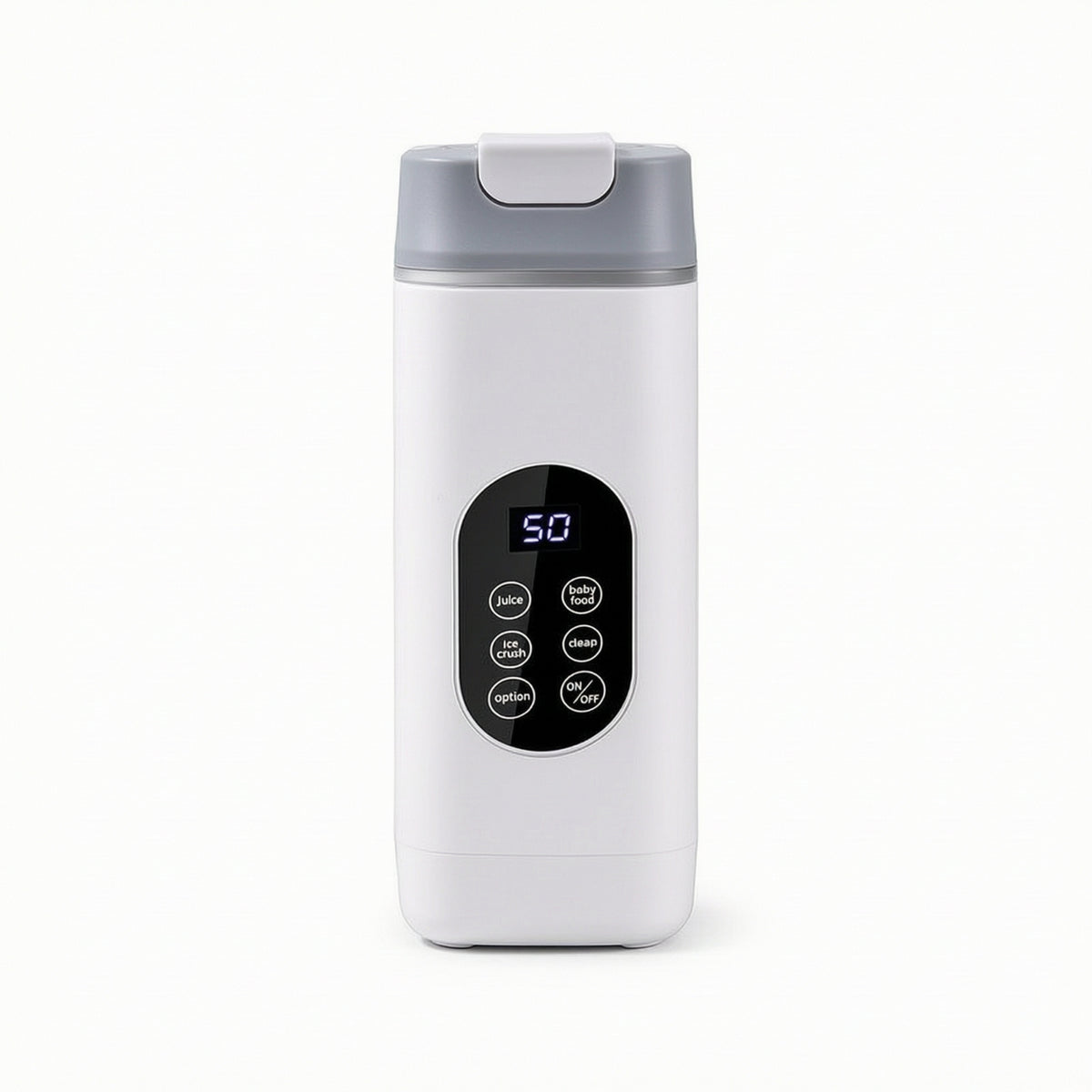 Electric Juicer with Digital Display Rechargeable Portable Juicer Cup Portable Blender Compact for Travelers, Travel, Office