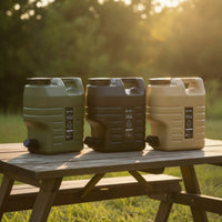 Water Container with Outdoor Water Container with Spigot Sturdy for Campers