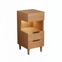 Space-Saving Slim Gap Cabinet Multi-Drawer Storage Nightstand Minimalist Design Bedroom Furniture for Apartment Dwellers, Homeowners, Students, Small Spaces, Dorm Room