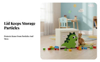 Foldable creature Cube Box Large Capacity creatureThemed Storage Cube Easy to Clean