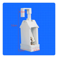 Compact House-Shaped Display Toy Lightweight Point-of-Purchase Display with Hook Minimalist Stable for Retailers, Retail Displays, Countertop Promotions