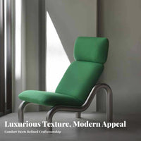 Minimalist & look circular Frame Armchair High rearrest Lounge Chair Designer Inspired Indoor Seating Modern visual appeal for Interior Designers, Design aficionados, Living Room, Showroom, Apartment, Bedroom