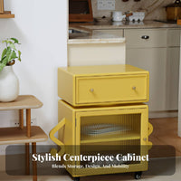 Robot Figure End Table Multi-Functional Storage Cabinet Decorative Piece Sturdy Construction for children, Living Room, Entryway