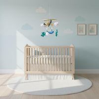 Felt Crib Mobile Soothing Marine Creature Crib Mobile Eco-Friendly for Newborns