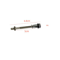 6 Pieces Drum Fasteners with Washers Drum Screws Replacement Hardware for Drummers, Percussionists