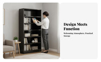 Floor-Standing Cube Organizer Multitier Design Storage Cabinet Includes Drawers Shelving unit Large Capacity for Families, Students, Homeowners, Living Room, Bedroom, Office, Closet