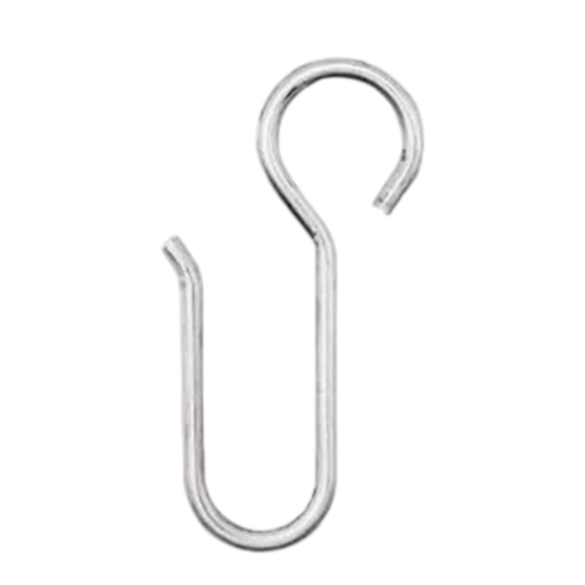 100 Pieces Curtain Track Hooks Stainless Steel Hardware Long-Lasting for Shower