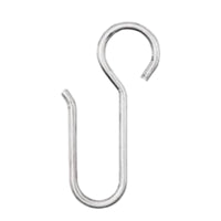 100 Pieces Curtain Track Hooks Stainless Steel Hardware Long-Lasting for Shower