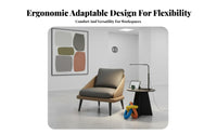 Minimalist Design Curved Shell Armchair Versatile Design Reception Seating Stable Construction Commercial Furniture Easy to Clean for Business Owners, Interior Designers, Hotel Lobby, Coffee Shop, Home Office, Living Room