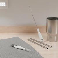 2 Pieces 2-in-1 Bottle Brush Set Multi-Functional Bottle Cleaning Brush Set Multifunctional Cup Lid and Straw Cleaner