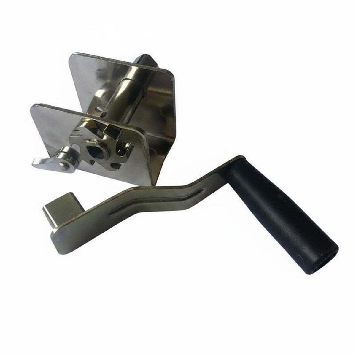 Metal Body Badminton Net Hand Crank Sturdy Construction Rope Winder Tensioner for Gym