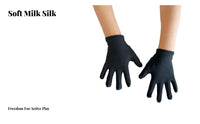 children's Dress Gloves Sun Protection Princess Costume Gloves Lightweight Formal Hand Garments for Kids, Little Girls, Stage Performance, Parties