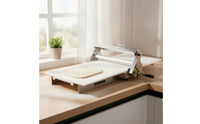 Countertop Folding Pastry Sheeter Compact Manual Pastry Sheeter Space-Saving Pastry Roller Electricityoutlet-Free for Bakers