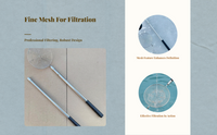Ice Ladle, Portable, Stainless Steel, Removable, Kitchen