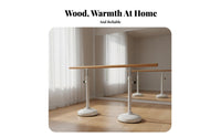 Adjustable Height Dance Bar Non-Slip Base Adjustable Height Practice Barre Sturdy & Stable Portable Dance Barre for Dancers, Beginners, Gym