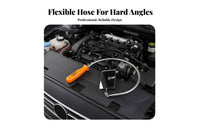 Telescopic Inspection Mirror Adjustable Reach Inspection Mirror Distortion Reflection Repair Specialist Tool for Technicians, Auto Repair