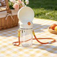 Portable Dog Water Bottle Food Grade Dog Outdoor Water Dispenser Bottle One Hand Use Pet Outdoor Gear for Dogs