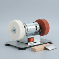 Front Switch Electric Bench Grinder Metal Body Two-Wheel Wheel Grinder Compact Electric Grinding Machine Abrasive Wheels