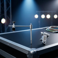 Drum Hoop Clamp with Extension Rod Sturdy Drum Kit Clamp Extension Compact Mounting Bracket for Percussionists