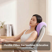 Thick Padded Chair Headrest Pillow Contoured Head Cushion Ergonomic Workspace Accessory Breathable