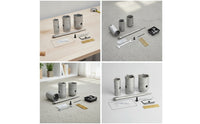Multi-Size Wall Hole Opener Kit Allall-in-One Hole Saw Kit with Connecting Rod Versatile Tool Heavy-Duty for Electricians