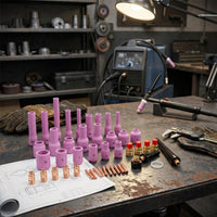 Welding Torch Accessory Kit Metal Joining Torch Consumables Reliable Collet Body for Welders