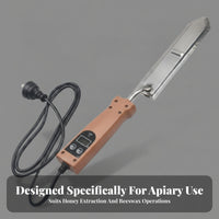 Digital Display Electric Honey Uncapping Corded Heated Uncapping Portable Honeycomb Cutter Lightweight for Apiary
