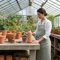 4 Pieces Slow-Release Terracotta Olla Porous Irrigation Bottle Outdoor Self-Watering Bottle Indoor for Gardeners, Travelers, Potted Plants