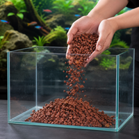 Red Lava Rock 6-9mm 5kg Aquarium Filter Media, For Aquatic Plant Growth, Bacteria Colonization, Aquarium Layout Stone