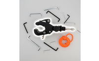 RC Car Tow Hook Adapter Easy to Install Model Accessory Adjustable Clamp