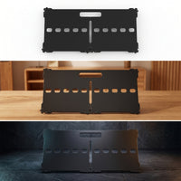 Modular Pedal Board with Tape Adjustable Guitar Pedal Board Long-Lasting Foldable Pedalboard Sturdy for Live Performances, Rehearsal Rooms