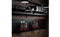 Spray Bottle Storage Rack Sturdy Duty Metal Car Detailing Tool Rack Car Detailing Tool Holder Easy Installation