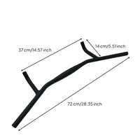 22.2 Mm Grip Curved Flared Handlebar Sand Black Drop Bar Handlebar