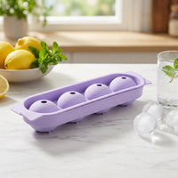 Soft Drinks Ice Ball Maker for Kitchen Gadgets, Food Grade Reusable Tray for Party Supplies, Large Round Ice Balls, Easy to Demould Design