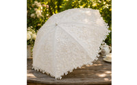 Lace Parasol Decorative Foldable Parasol Elegant Lace Umbrella for Cosplayers