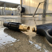 Car Cleaning Foam Sprayer for Efficient Car Wash, Quick Connect Foam Nozzle with Adjustable Fan, Aluminum Foam Lance, 14cm Car Washing Tool