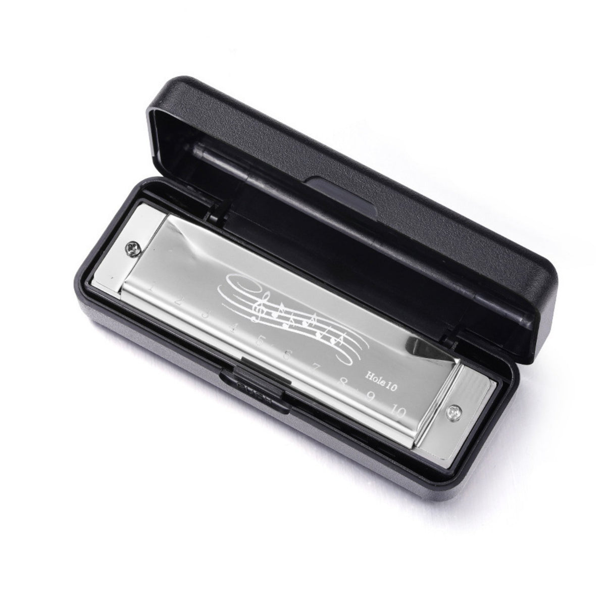 Tone Perfect Sound 10-Hole Harmonica Easy to Learn Kids Harmonica Toy Child Safe Portable Mouth Organ for Beginners, Music Learning, Home Practice