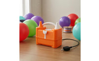 Electric Balloon Pump Dual Nozzle Balloon Inflator Party Supply Carrying Handle 220-240V