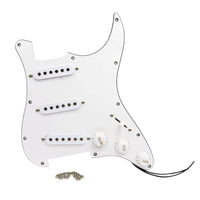 Prewired Pickguard Single Coil Loaded Pickguard 3 Ply for Guitarists