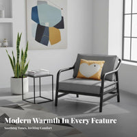 Factory-inspired industrial look Modern Multi-Person Couch Nordic Design Metal Frame Armchair Minimalist Lounge Set firm-density pad for Office Managers, Interior Designers, Reception Area, Lounging, Living Room, Entertaining Guests