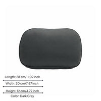 Rounded Corners Car Headrest Pillow Even Padded Headrest Pillow Finished Border Car Seat Neck Support Cushion